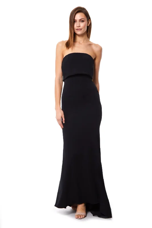 Blaze Strapless Maxi Dress With Overlay